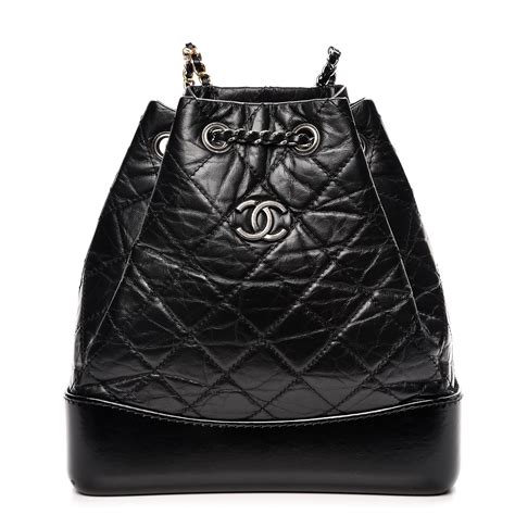 vintage chanel mini backpack|chanel gabrielle backpack price 2020.